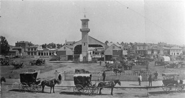 Cabs at Market Square