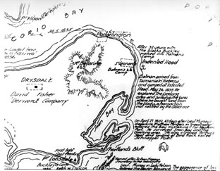 Map of Batman's Camp