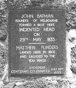 Memorial cairn, Indented Head