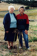 Marjorie Fox and Myrtle Filbay, Newington