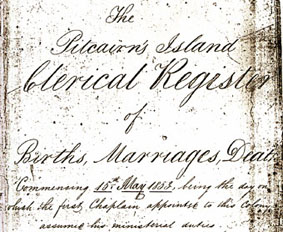 Pitcairn's Register