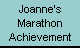 Joanne's Marathon Achievement